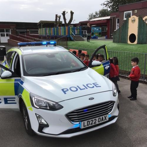 PCSOs visit to reception